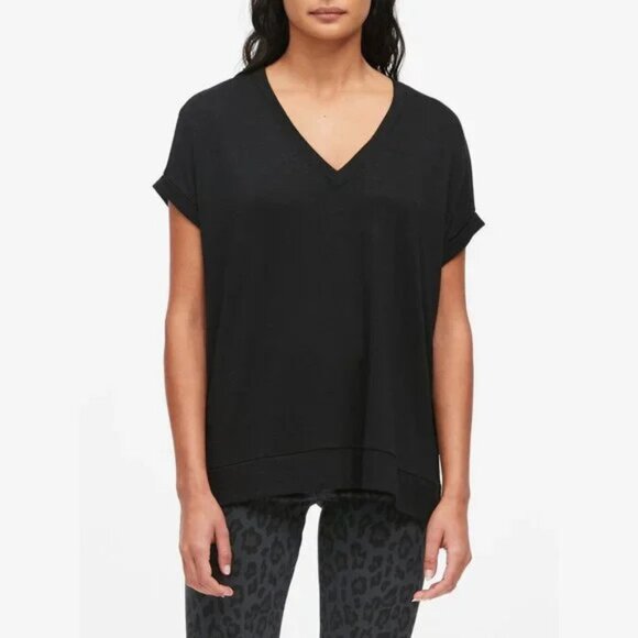 Banana Republic Luxespun Tunic Black - Picture 2 of 10